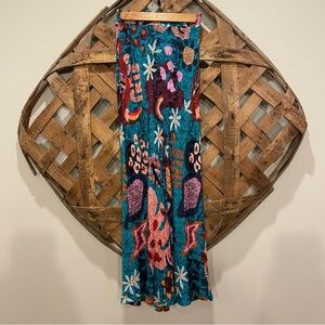 Farm Rio Gabriela Knit Maxi Skirt Size XS